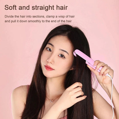 Mini Portable Hair Iron Hair Straightener