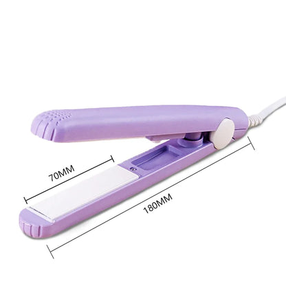 Mini Portable Hair Iron Hair Straightener