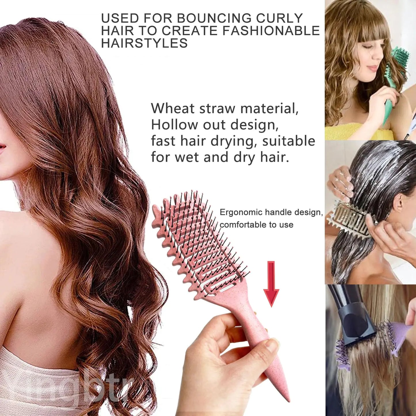 Curly Hair Brush For Women