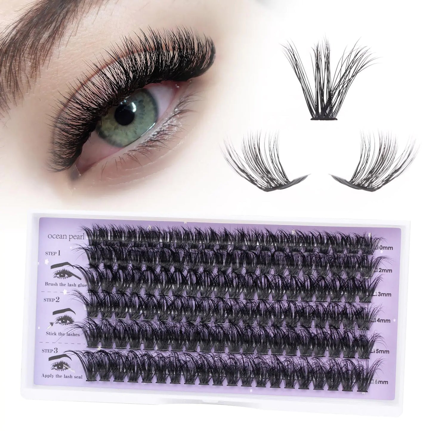 120 PCS DIY Eyelash Extensions