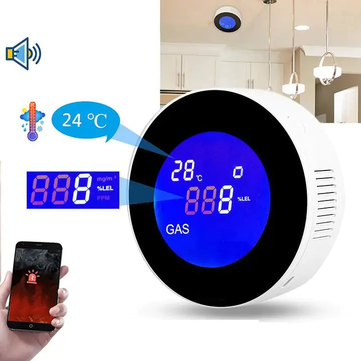 Wi-Fi Smart Natural Gas Detector