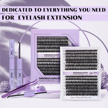 280pcs Eyelash Kit