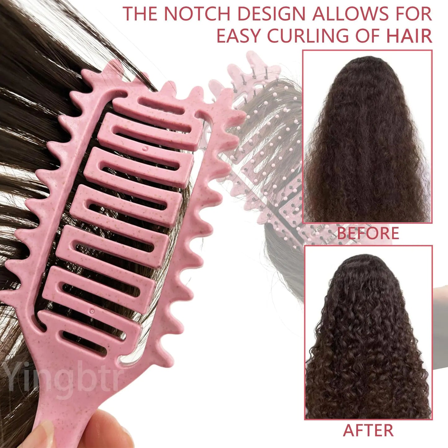 Curly Hair Brush For Women