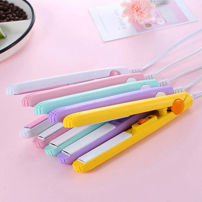 Mini Portable Hair Iron Hair Straightener