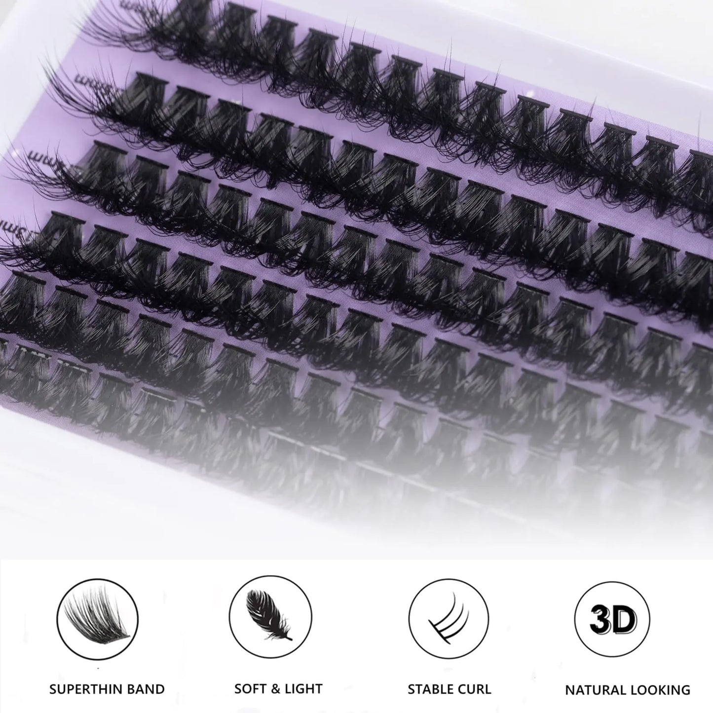 120 PCS DIY Eyelash Extensions