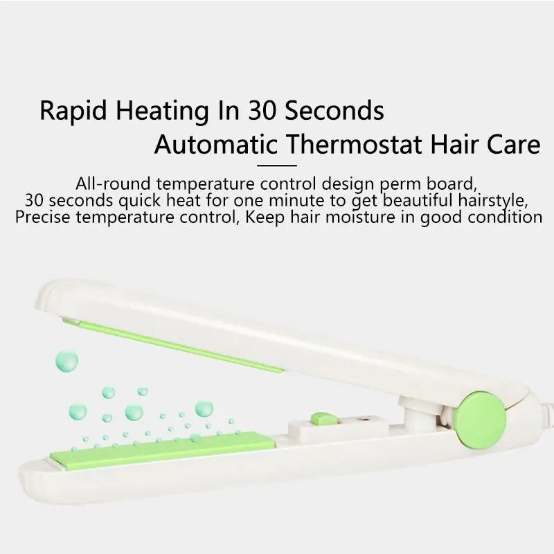 Mini Portable Hair Iron Hair Straightener