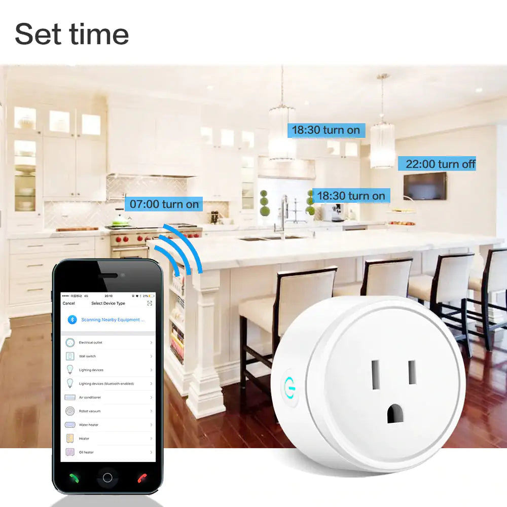 Smart Home Outlet Control By Google