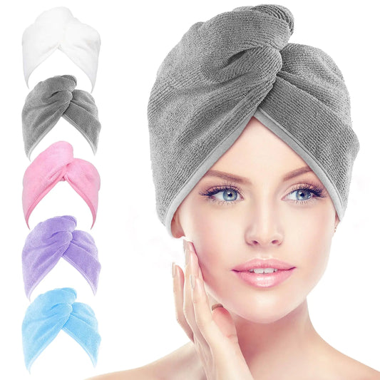 Microfiber Wrap Hair Towel