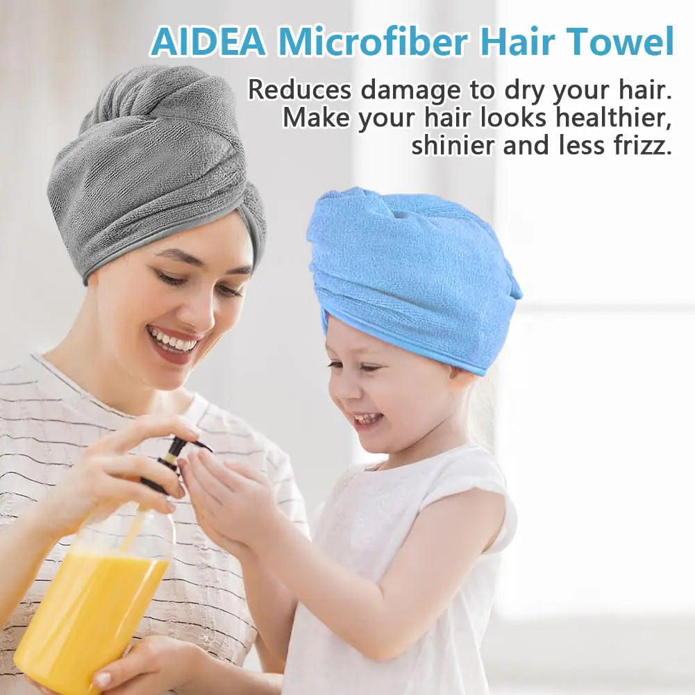 Microfiber Wrap Hair Towel