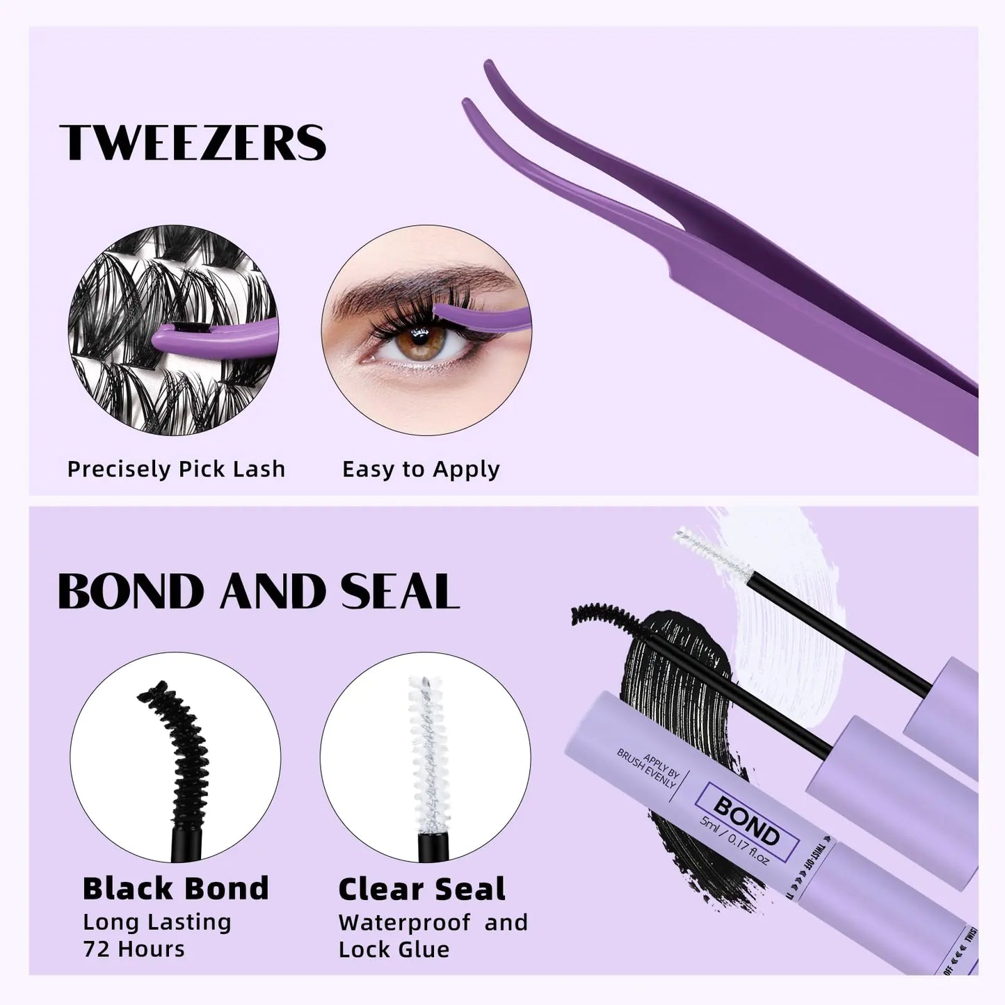 280pcs Eyelash Kit